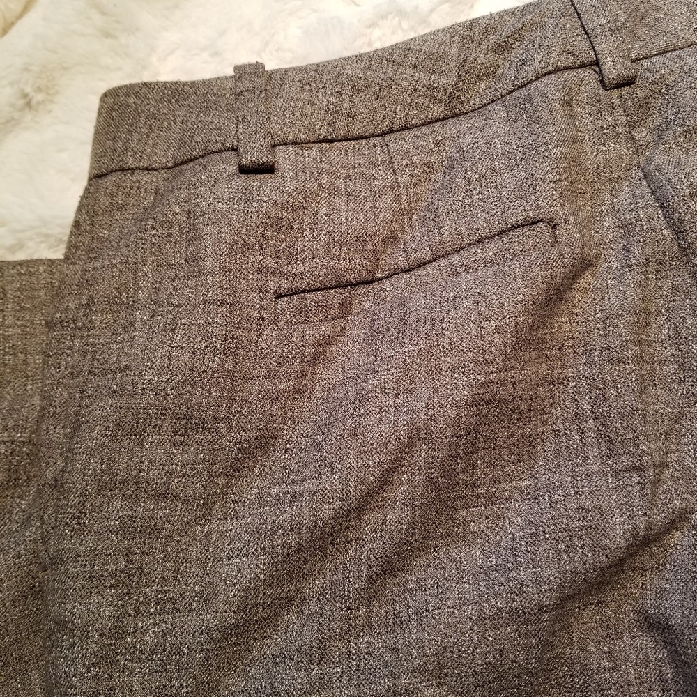 The Limited Drew Pant with Brown Tweed Pattern